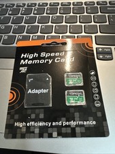 64GB Micro SDXC with Adapter 2 Pack TOPESEL High-Speed Memory Card NEW