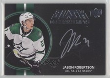 2023-24 SPx 2021-22 Update UD Black Obsidian Scripts Jason Robertson Auto 04zi