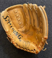 BABE RUTH Vintage Spalding Baseball Glove Mitt Advisory Staff 42 3915 RHT