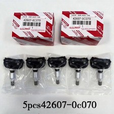 5pcs Genuine Oem Tpms Tire Pressure Sensors For Toyota Sienna Tundra 42607-0c070