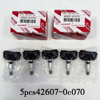 #ad 5PCS Genuine OEM TPMS Tire Pressure Sensors For Toyota Sienna Tundra 42607 0C070 $46.00