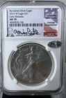 2019-W Burnished Silver American Eagle NGC MS 70 Early Releases