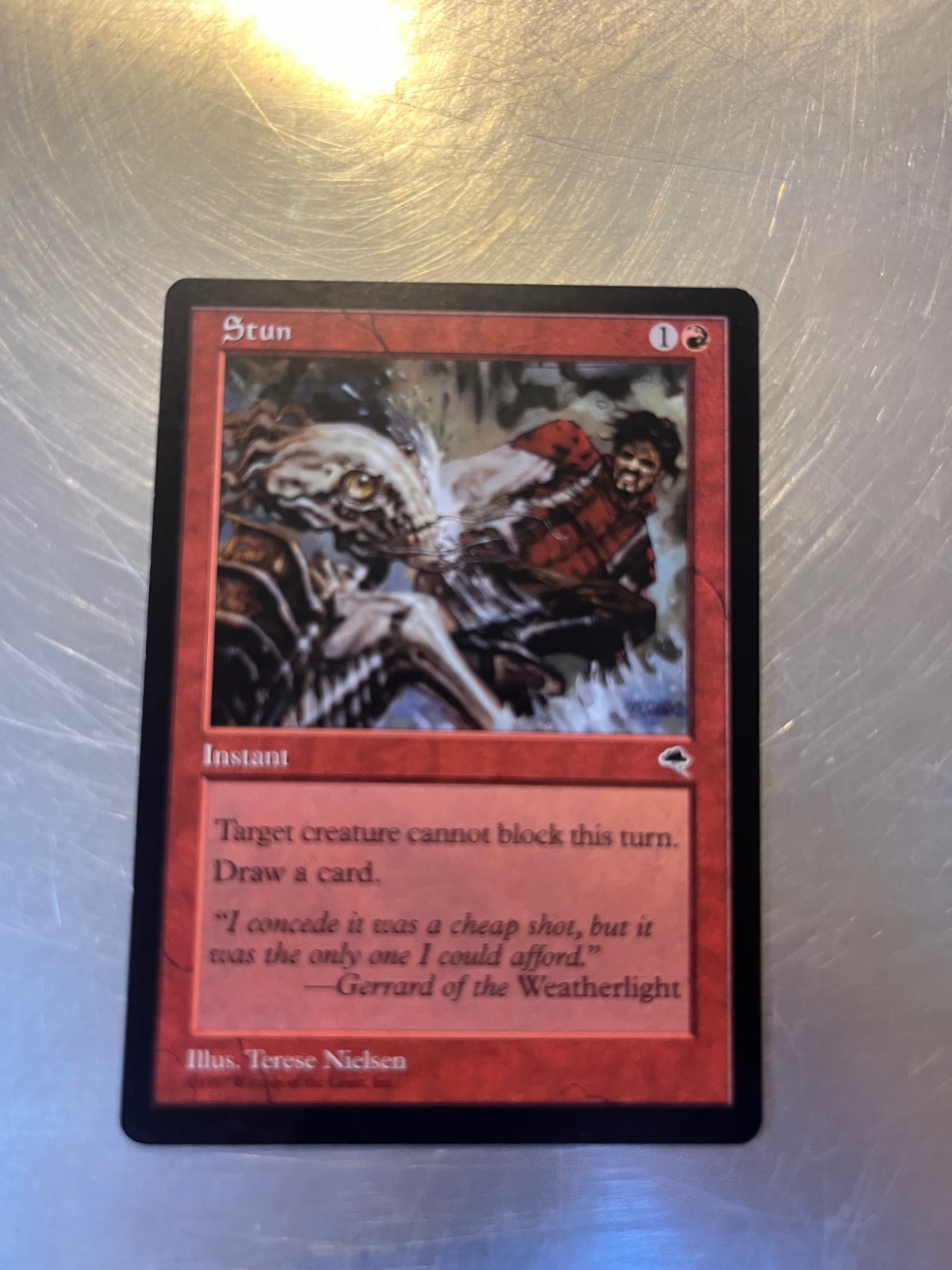 Stun 1997 Tempest Magic Cards EX-LP Condition, COMBINED SHIPPING