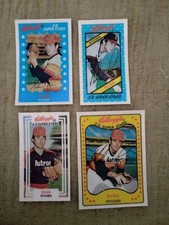 Nolan Ryan  Kellogg's 1980,81,82,83 Gem Mint Factory Set Break