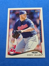 2014 Cody Allen Topps Update #US-285