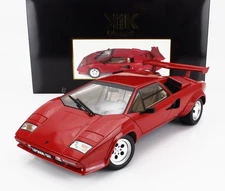 KK SCALE MODELS LAMBORGHINI COUNTACH LP 5000S QV 1985 RED 1/12  New Release!