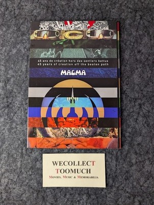 Magma 45 Years Of Creation 2014 CD 2015 Jazz Village PROMO Tour Card 14 Tracks