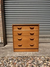 G-Plan E Gomme Brandon Range Mid-Century Oak Chest of Drawers