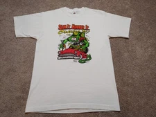 Vintage 1990s Ed Roth Rat Fink Slam It T Shirt Large 