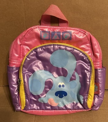 Vintage 2001 Blues Clues Original Backpack Official Viacom Merch VERY RARE Blue