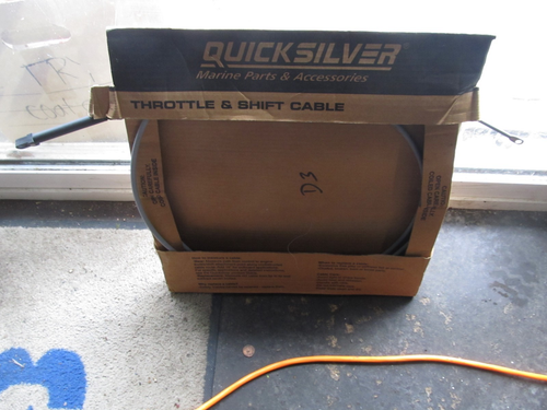 Quicksilver Throttle And Shift Cable 10ft 897978 - Foto 1 di 4