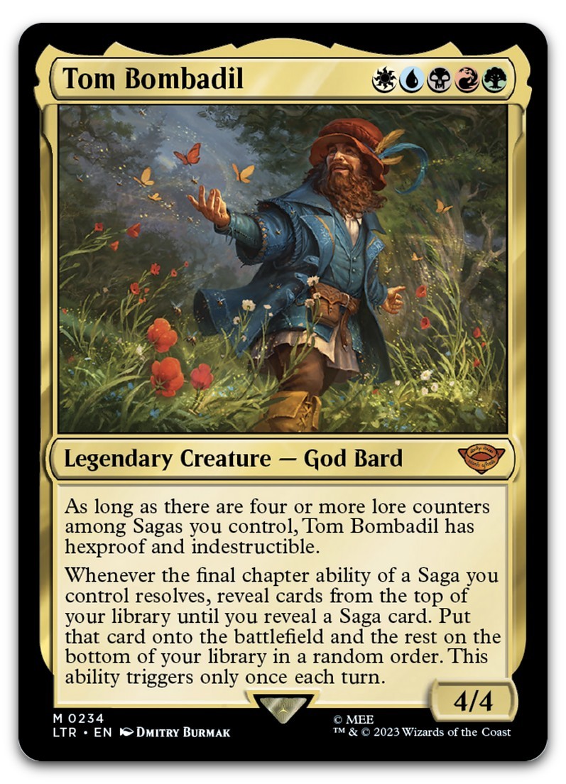 Tom Bombadil #234 (NM) Lord of the Rings LTR Magic MTG