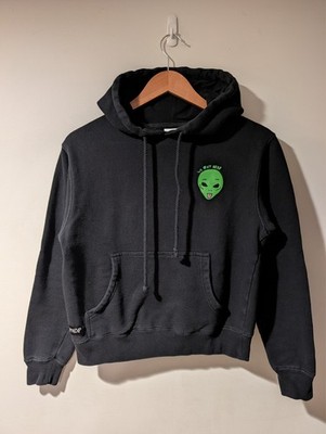 Ripndip We Out Here Alien Pullover Hoodie Black Men's Size Small