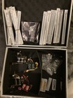 2-Coil Tattoo Machine Kit Metal Red/Black/Gold w/ Needles Grips Tubes Case — photo 6