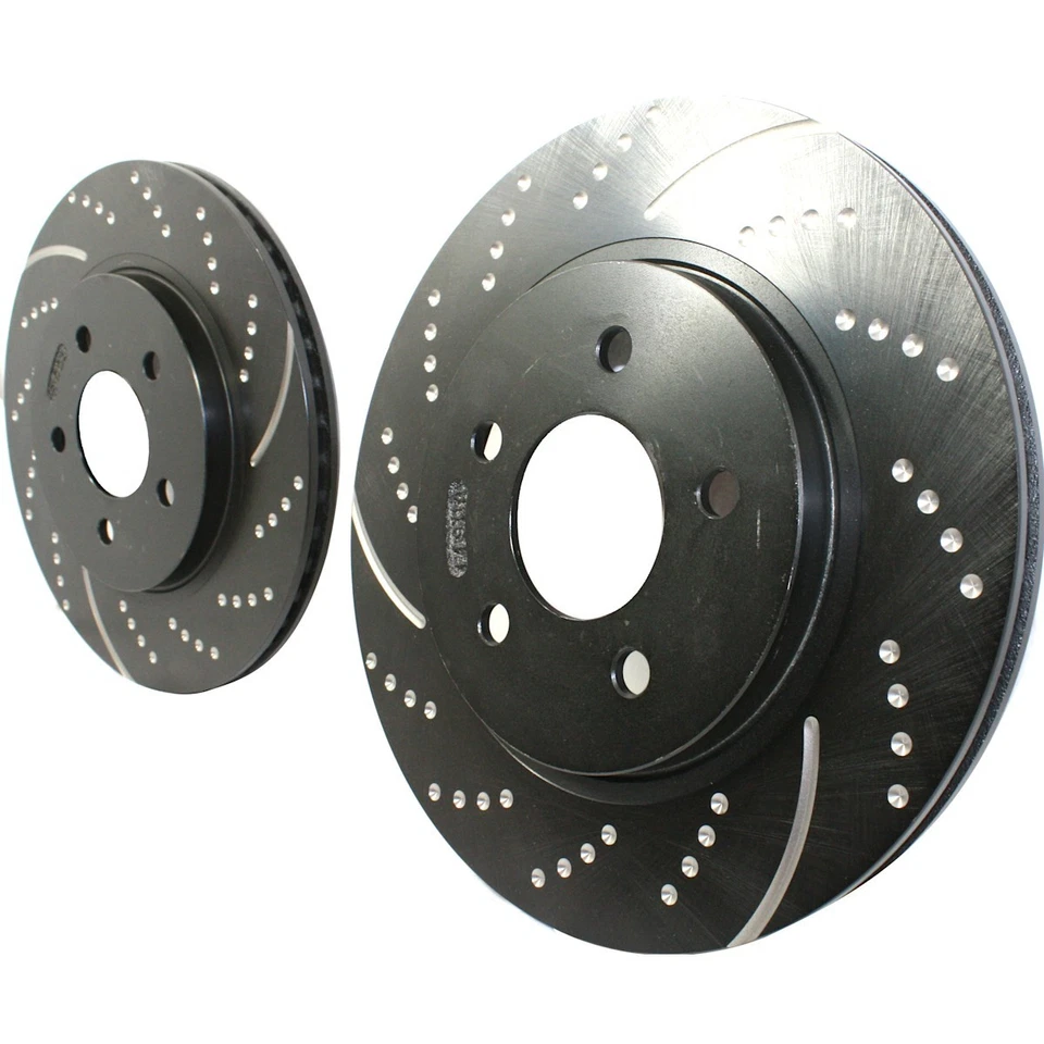 Juego de discos de freno traseros GD7254 EBC de 2 ruedas para Ford Mustang 2005-2014 hierro Foto 2 de 4