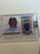 Sammy Sosa 2024 Topps Dynasty Auto Autograph Game Worn Patch Texas Rangers 1/10