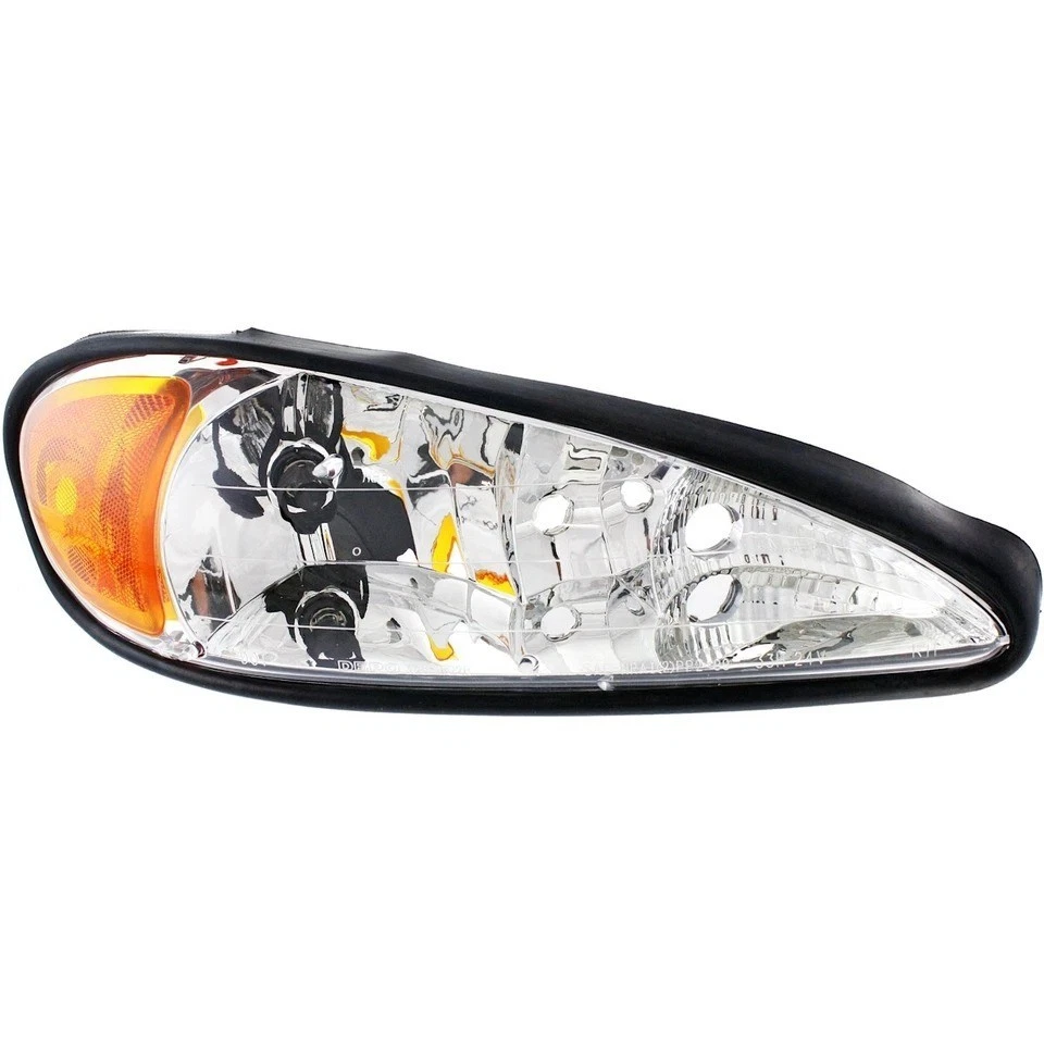 New Left & Right Headlight For 1999-2005 Pontiac Grand Am Set of 2 — 第 2/4 张图片