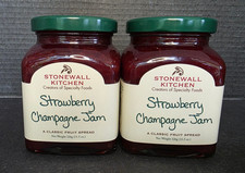 2x Stonewall Kitchen Strawberry Champagne Jam, 12.5 oz (354 g), Best By: 1/20/27