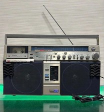 AIWA CS-J77MKII Vintage Radio Cassette Player DSL System Used Retro 1980