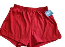 NEW NWT Juniors Red Soffe authentic short sports cheer size XL comfy classic Y2K