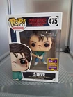 Funko Pop : Stranger Things Steve Harrington with Bat SDCC 2017 #475 w Protector