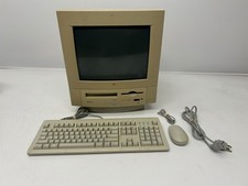 Vtg Apple M3046 Computer Monitor M2980 Keyboard M2706 Bus Mouse II AS IS