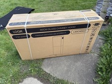 Logik 90cm Glass Chimney Cooker Hood Grey/ Silver L90CHDG21 Brand New Sealed