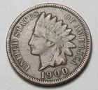 1900 INDIAN HEAD CENT,MOST OF LIBERTY, VERY NICE COIN!!!!(A1)