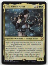 Tifa, Martial Artist [Borderless Surge Foil] #214 Prices | Magic