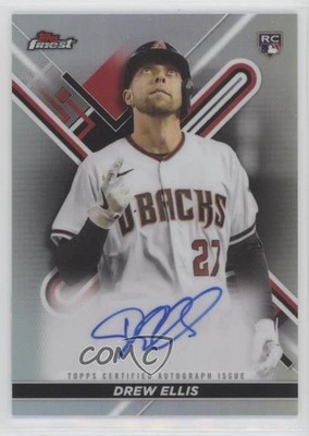 2022 Topps Finest Drew Ellis #FA-DE Rookie Auto RC n1u
