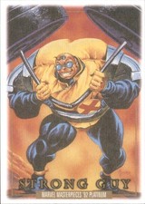 2024 Upper Deck SkyBox Marvel Masterpieces '92 Platinum - Strong Guy Canvas #85