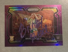 Brinley Reece Reese Card SIGNED AUTOGRAPHED WWE NXT TNA AEW