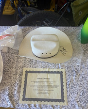 Tommy Shaw (STYX) Autographed White Cowboy Hat w/ Certificate of Authenticity