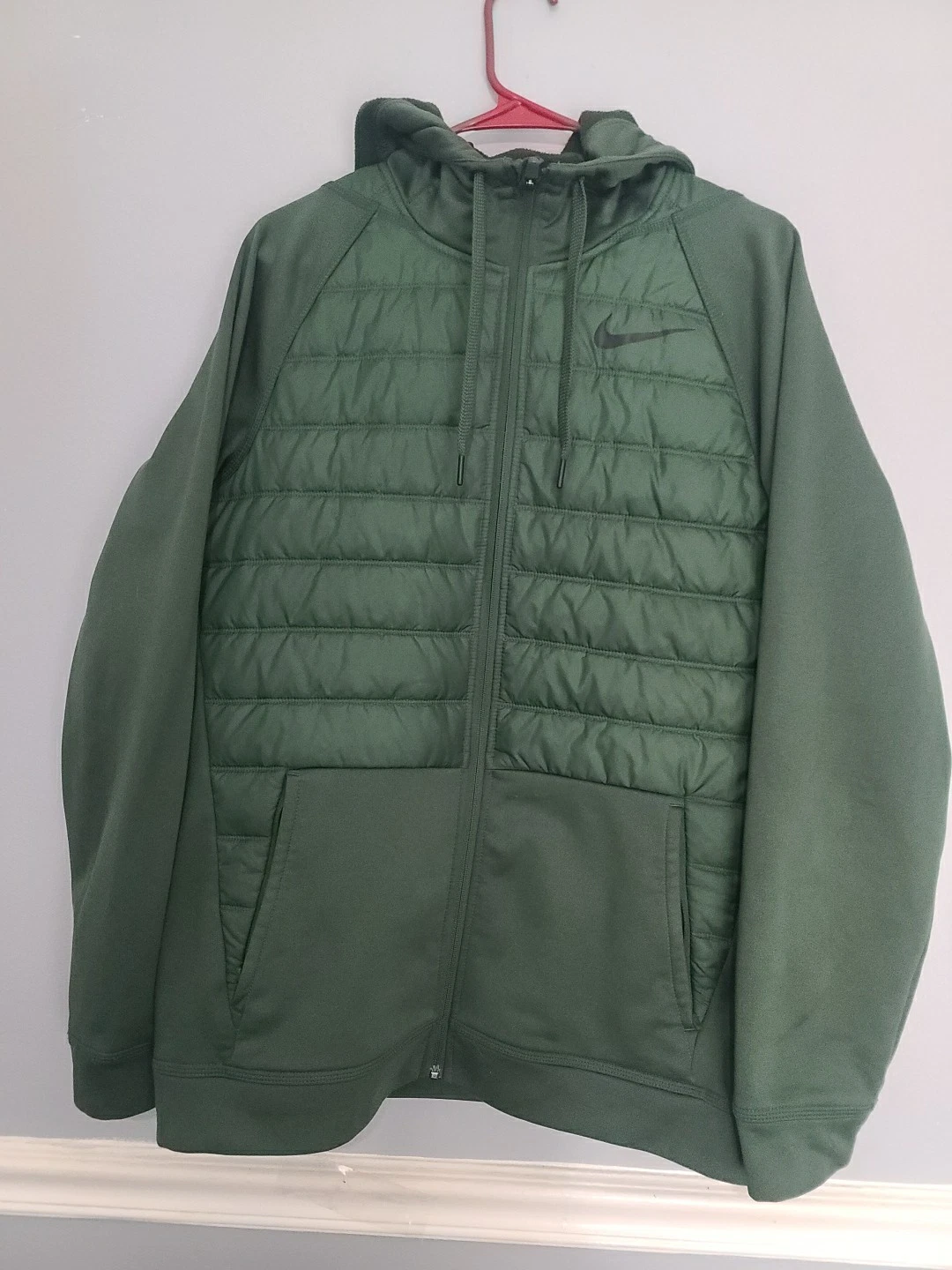 Nike Men's Winterized Full-Zip Therma Training Hoodie Size Medium BV6298-337