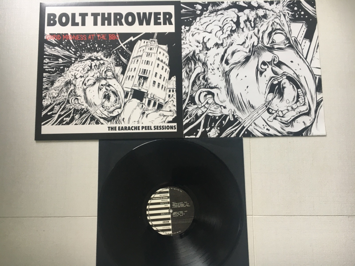 Bolt Thrower - Grind Madness at the BBC Earache Peel Sessions LP 