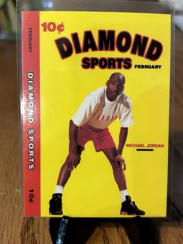 1990-91 Diamond Sports Michael Jordan Promo Card Chicago Bulls