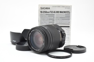 MINT w/Hood】SIGMA 18-250mm F3.5-6.3 DC MACRO OS HSM for NIKON