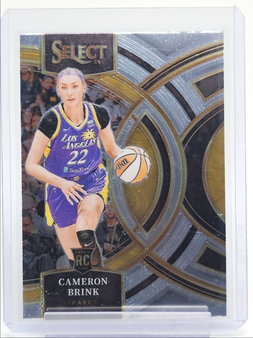 CAMERON BRINK 2024-25 SELECT WNBA PREMIER LEVEL ROOKIE SPARKS A RC Q3704