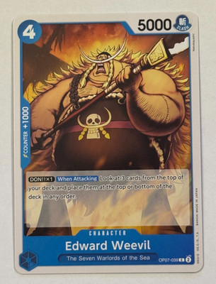 One Piece 500 Years in the Future (OP-07) Edward Weevil OP07-038 - Common