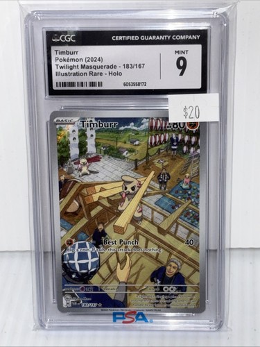 Timburr graded CGC 9 for sale on eBay