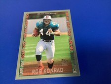 1999 Topps  Football - #344 Rob Konrad  Rookie - Miami Dolphins