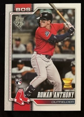 Roman Anthony Topps 2026 Oversized Jumbo Costco Image Exclusive Rookie RC #OTC12