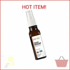 Aura Cacia Organic Rosehip Skin Care Oil  GC/MS Tested for Purity  30ml 1 fl.