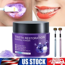 Dental Restoration Mineral Powder, Mineral Tooth Powder, Teeth Whitening HOT US~