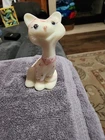 Fenton Art Glass Burmese Alley Cat, 6 Inches