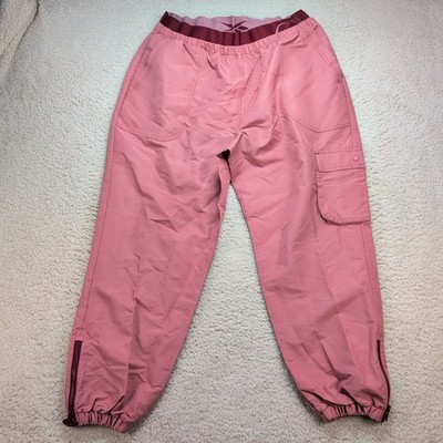 Reebok Cardi B Women s Pink Jogger Pants 1X 16W Cargo Pocket