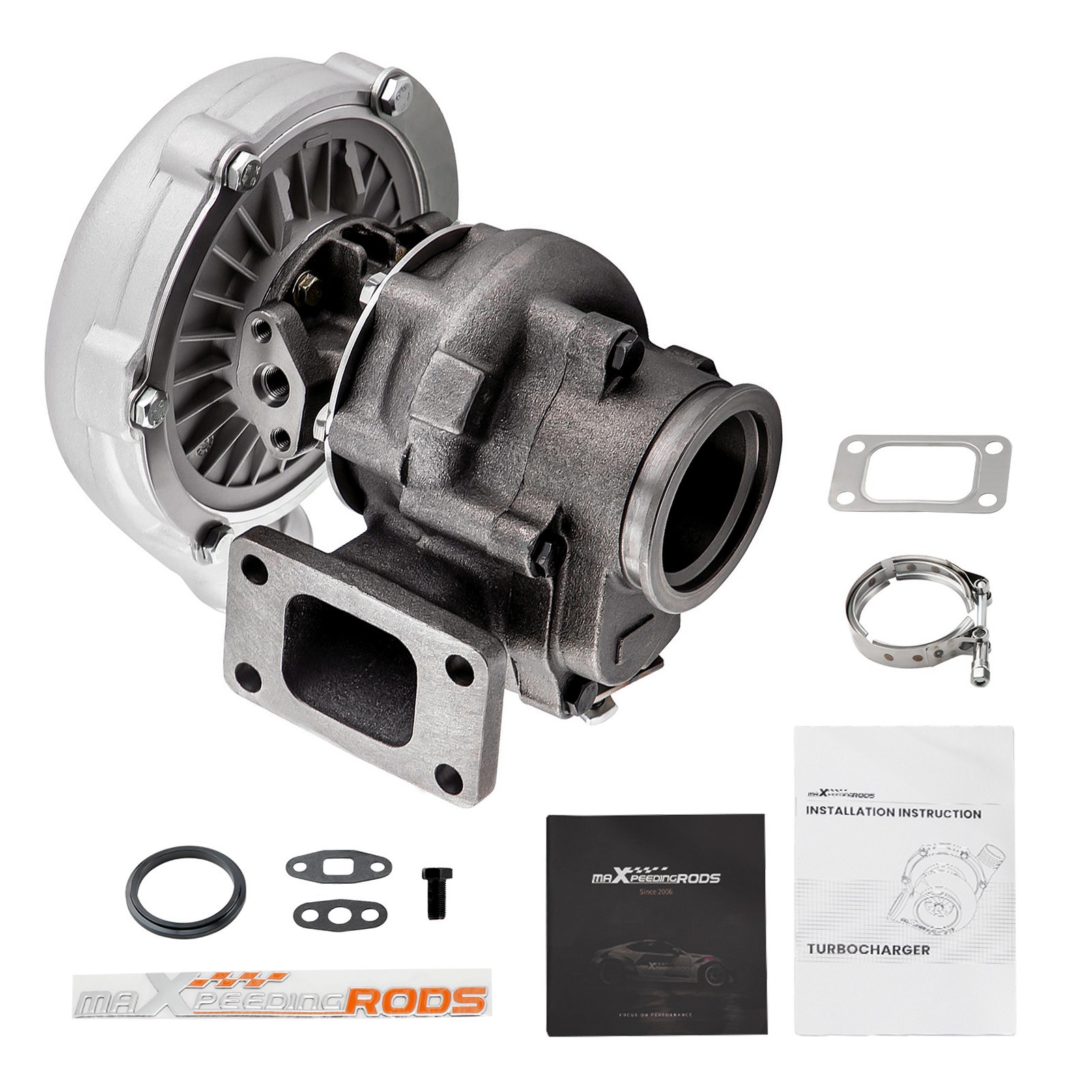 T04E Upgrade Billet Turbo T3 0.63 AR Universal Turbocharger Internal Wastegate