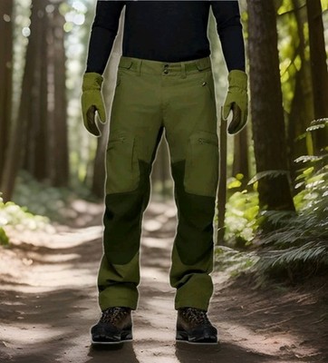 NORRONA Finnskogen Hybrid Hunting Hiking Pants Mens Small Medium 32X32 Green