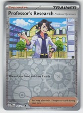 Professor's Research [Professor Sycamore] Reverse Holo SV: Prismatic Evolutions 