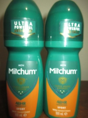2 Pack Mitchum Men  Anti-Perspirant Deodorant Sport 3 oz